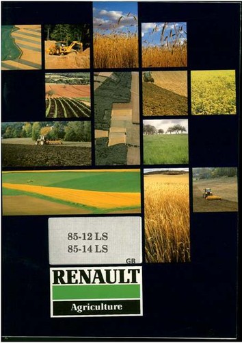Renault tractor 85 - tractor, &