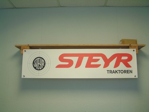 Steyr traktoren banner - steyr, tractor
