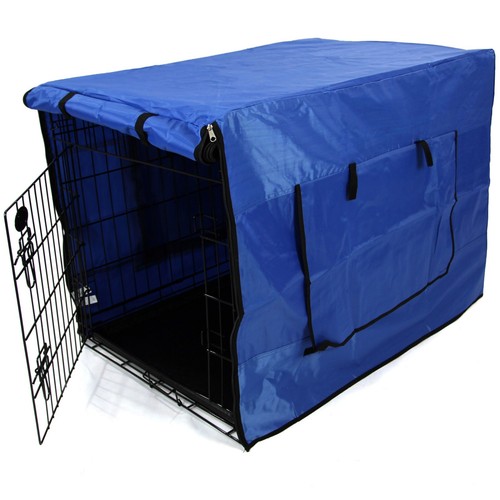 Black dog cage - dog, crate