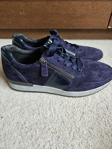 Gabor navy blue - blue, trainers