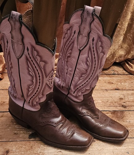 Justin vintage brown - justin, pink