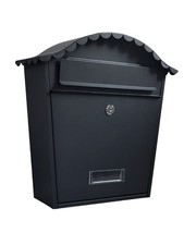 Outdoor Post Box Wall Mounted Postbox Weatherproof Letterbox External Mailbox