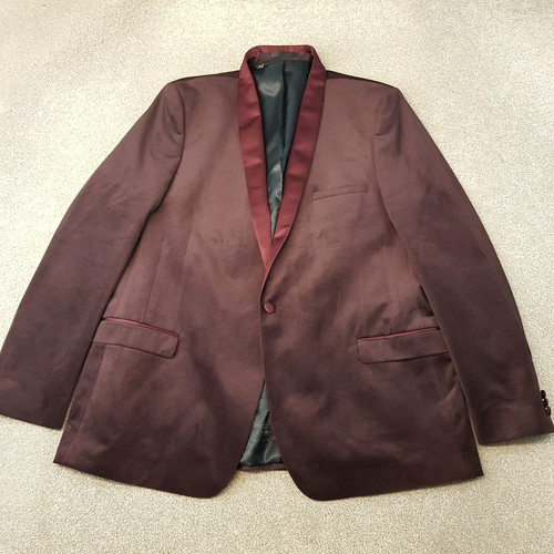 Jacamo mens jacket burgundy - jacket, 50