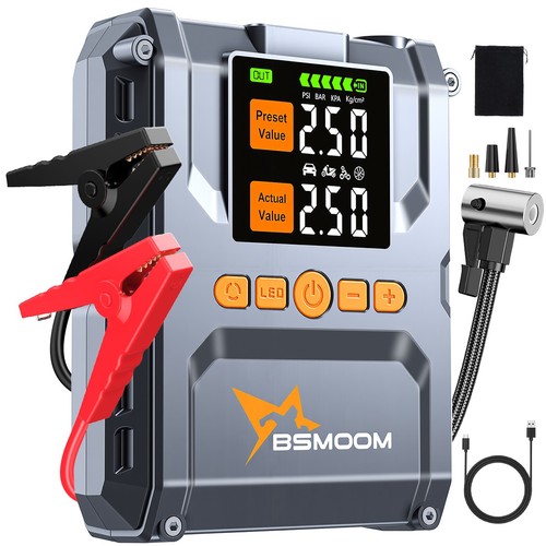 9000a car jump starter air - jump,