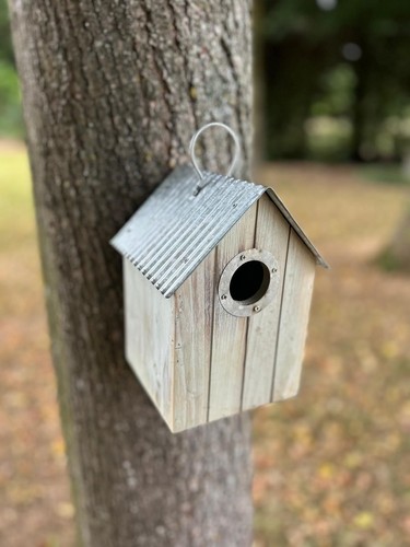 Wooden bird house garden - wooden,