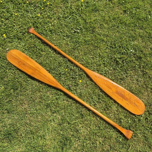 Pair vintage canoe - pair, of
