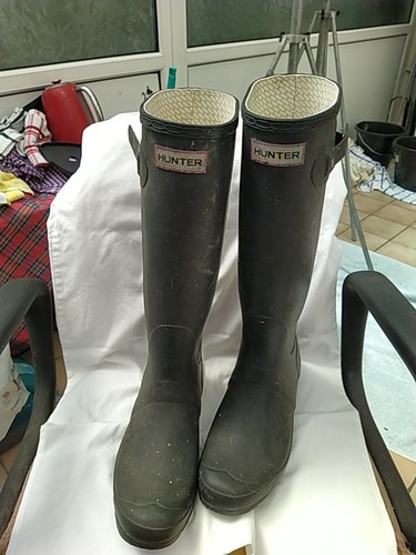 Hunter wellie boots - wellie, with