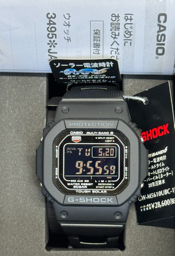 Casio m5610ubc 1jf g - casio, gw-m5610ubc-1jf
