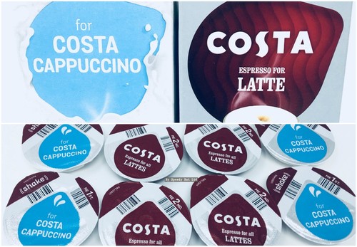 Tassimo costa strong latte - costa,