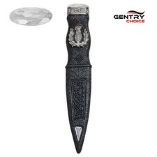 Sgian Dubh White Stone Dummy