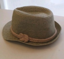 Morgan Taylor Tribily Hat with a rope knot side of Hat