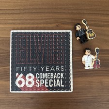 Elvis Presley 68 Comeback Special Mini Figs Bricks Rare