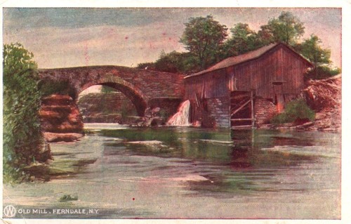 The old mill and - the, stone