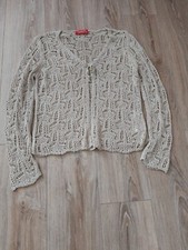 Lisa Campione New York Ladies Open Knitt Cardy Size 40