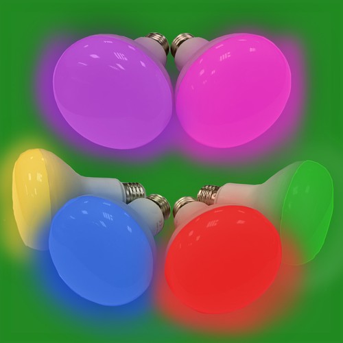 Led r80 coloured - led,