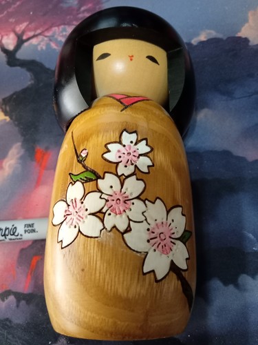 Japanese kokeshi wooden - japanese, doll