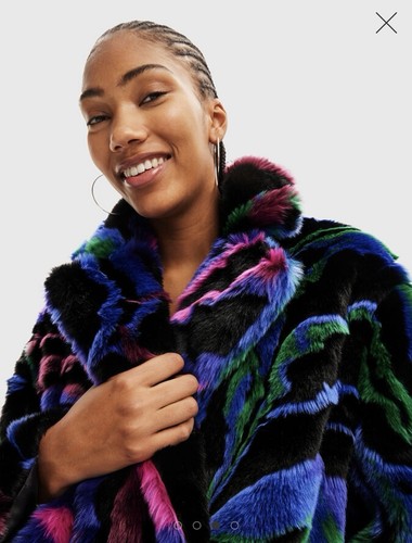 Desigual multicoloured faux - desigual,