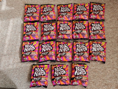 75g bags x18 nik naks - x18,