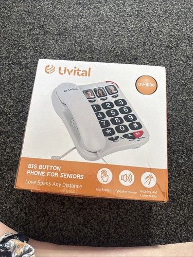 Big button phones - button, for