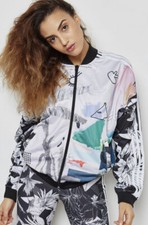 Adidas Farm Rio Tracksuit Jacket Trousers Animal Floral Print UK10-12 US6-8 RARE