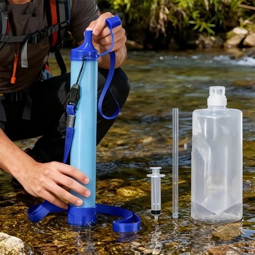 Water filter straw portable - straw,