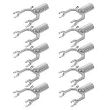  10 Pcs Tree Straightening Stakes Branch Brace Support Aluminium Alloy Crutch