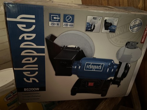 Scheppach bg200w wet dry - bg200w, &