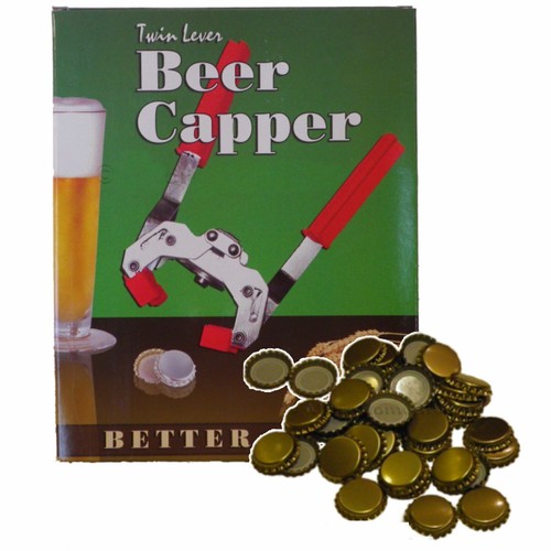 Twin lever beer bottle capper - twin,