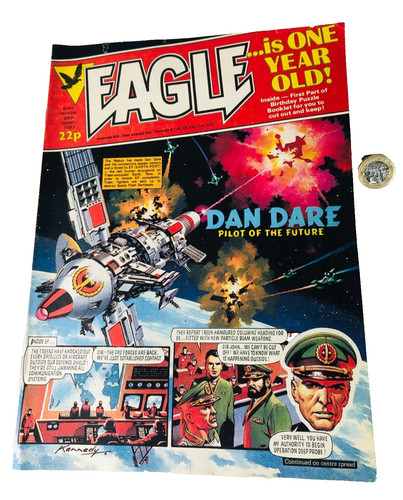 Eagle comic march - march, vintage