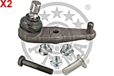 Front Lower Ball Joint 2x OPTIMAL Fits MAZDA 323 C IV V F Mx-3 89-98 B01A-34-550
