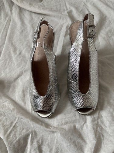 Faith shoes silver - , leather