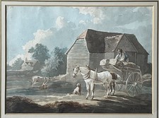 Peter la/le Cave. Farmyard w/c