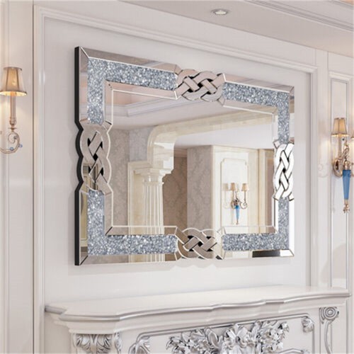Large crushed diamond wall - large,