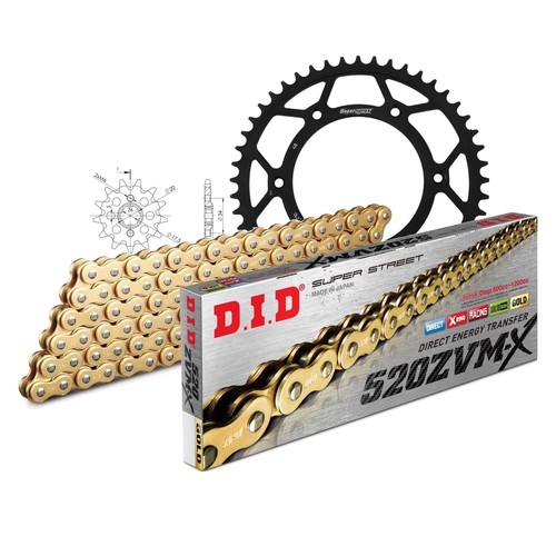 Did motorcycle chain set steel - did,