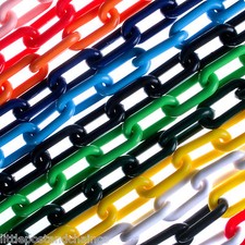 10mtr x 6mm Plastic Chain Link Fencing Garden Decking Barrier Health & Safety