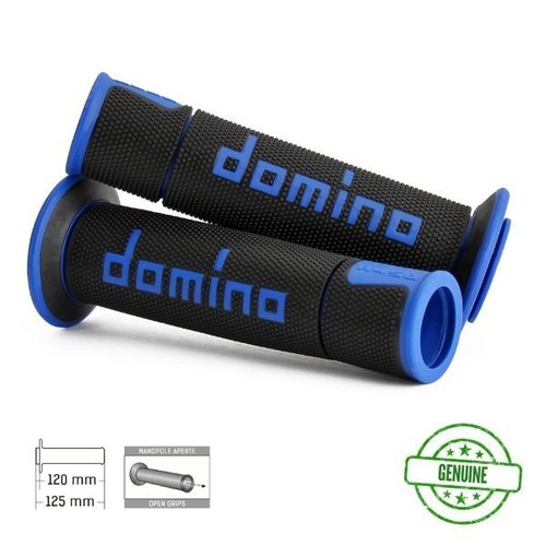 Domino grips black - blue, for
