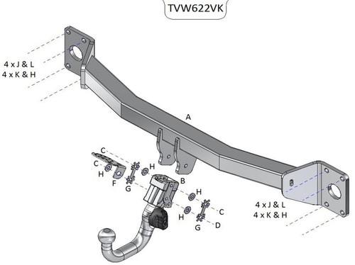 Towtrust vertical detachable - vertical,