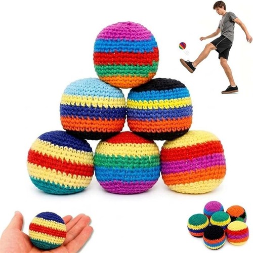 24pcs knitted footbags - 6/12/24pcs,
