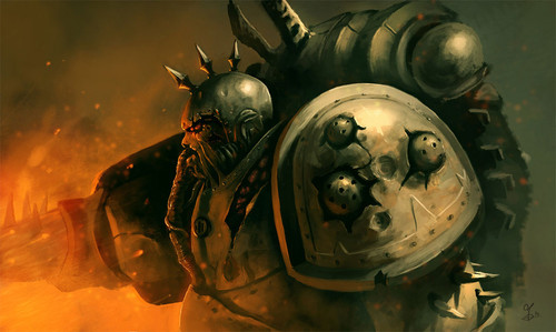 Warhammer chaos space marine - warhammer,