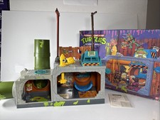 Boxed SEWER LAIR PLAYSET - TMNT Teenage Mutant Ninja Turtles Playmates 1989