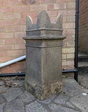Crown top chimney pot