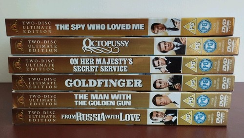James bond two disc - james,