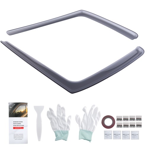 Acrylic wind deflectors - acrylic,