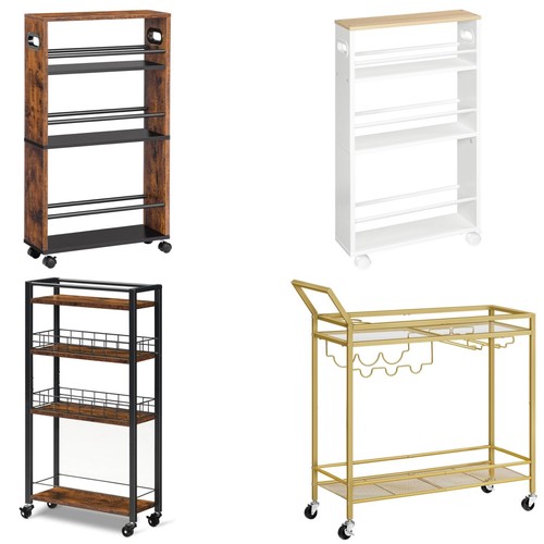 Kitchen cart storage trolley - storage,
