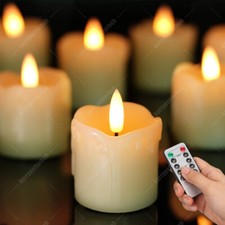 6PCS Flameless Flickering LED