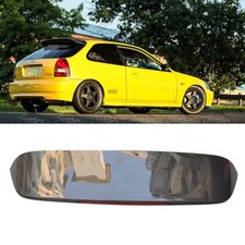 Carbon Fiber Rear Trunk Wing Spoiler With LED Light For Honda Civic EK9 96-00