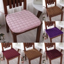 4X Seat Pad Dining Room Garden Kitchen Chair Cushion with Tie on Patio Outdoor ✔