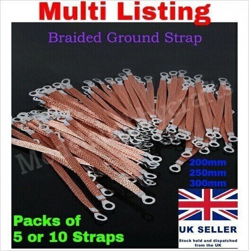 Copper clad aluminium flat - copper,