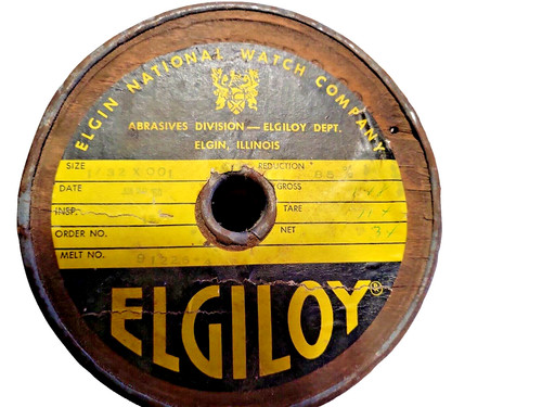 Vintage elgin elgiloy wire - elgin,