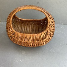 Vintage gondola shape wicker - gondola,
